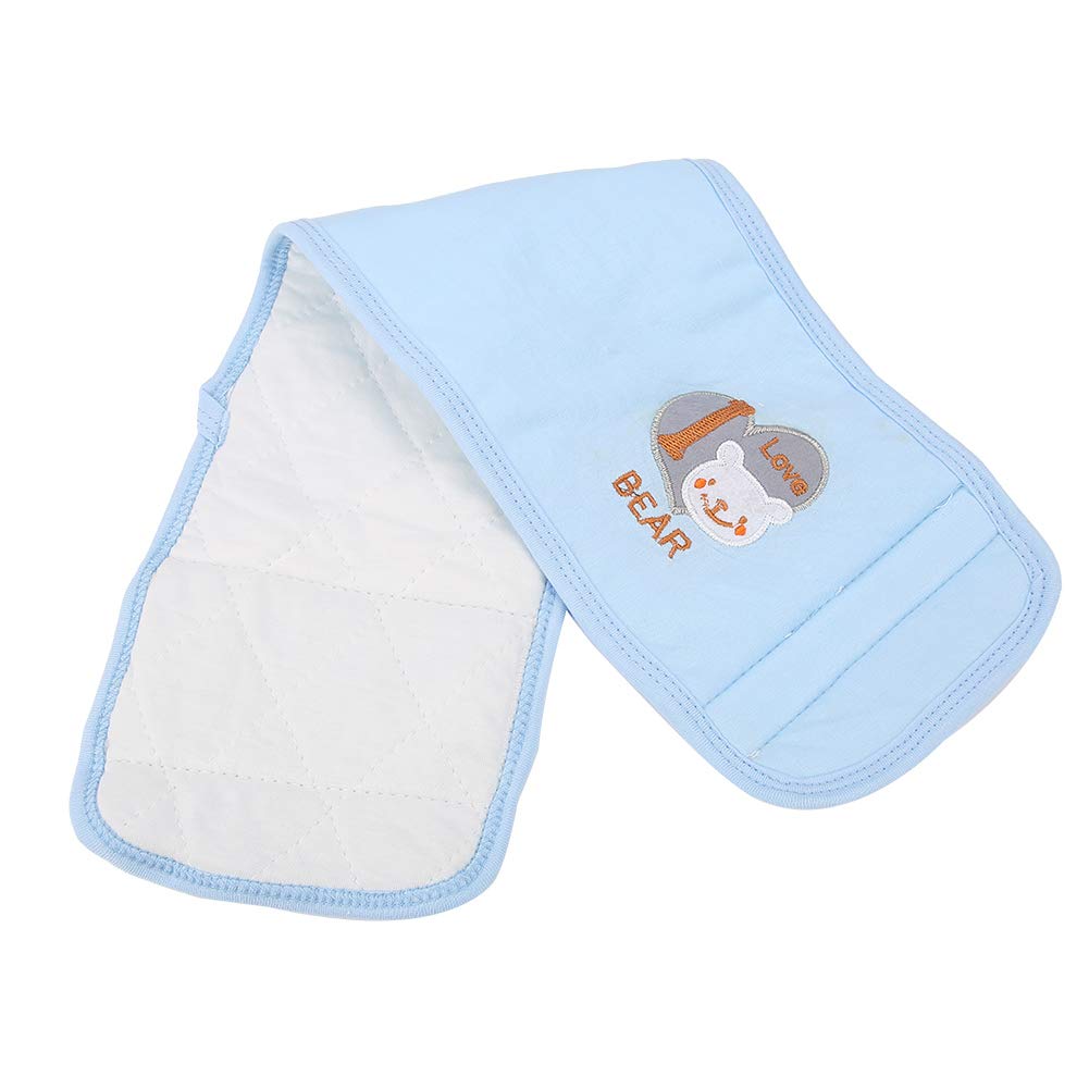 251026150819846_1 Haosie Baby Belly Button Band, Infant Belly Protector, Cotton Umbilical Hernia Belt for Toddler Boys Girls (22 X 6.3 In)(Light Blue) - Image 1